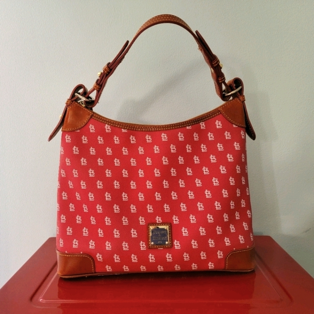 Dooney & Burke St Louis Cardinals Hobo Purse / Bag